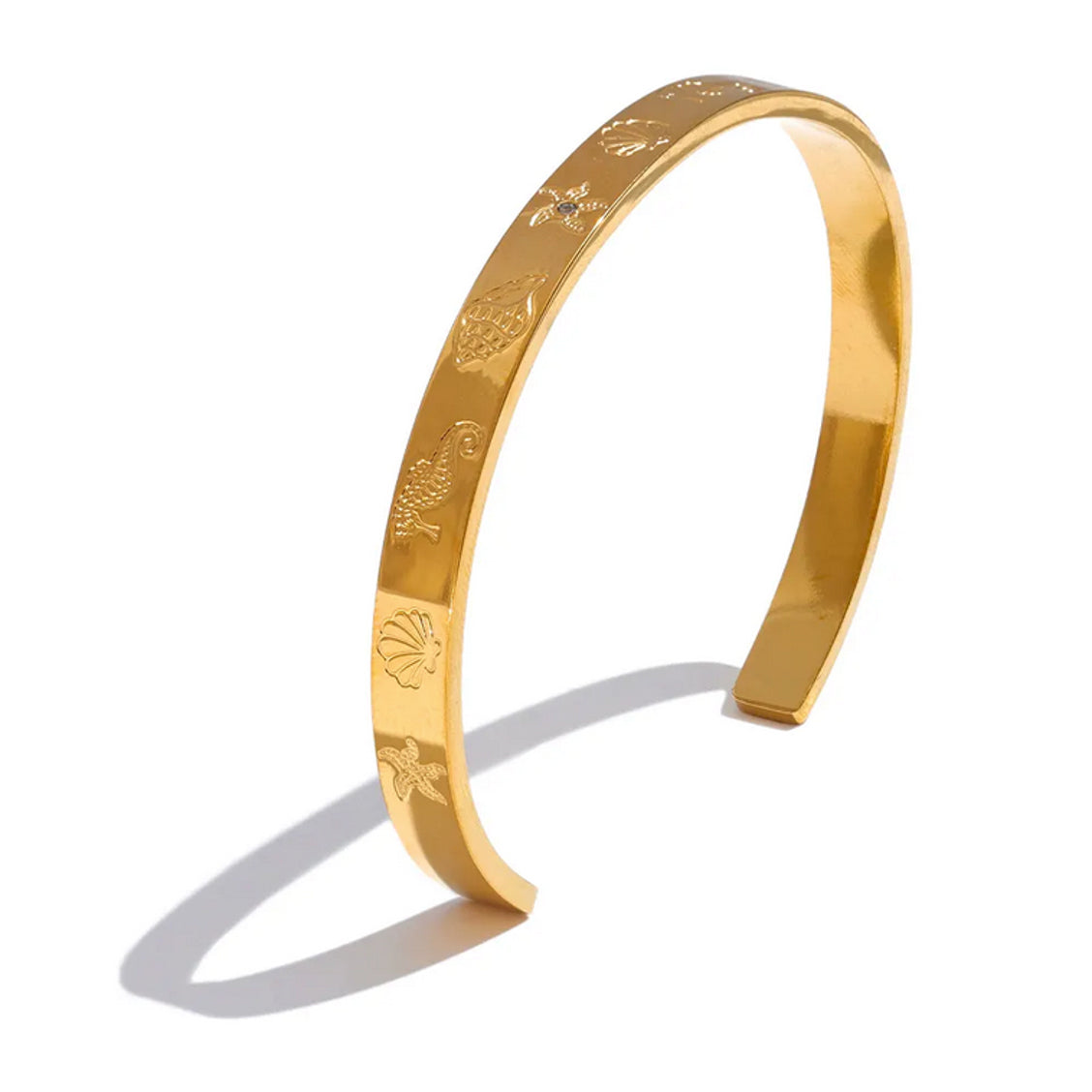 18k Gold-Plated Marine Bracelet