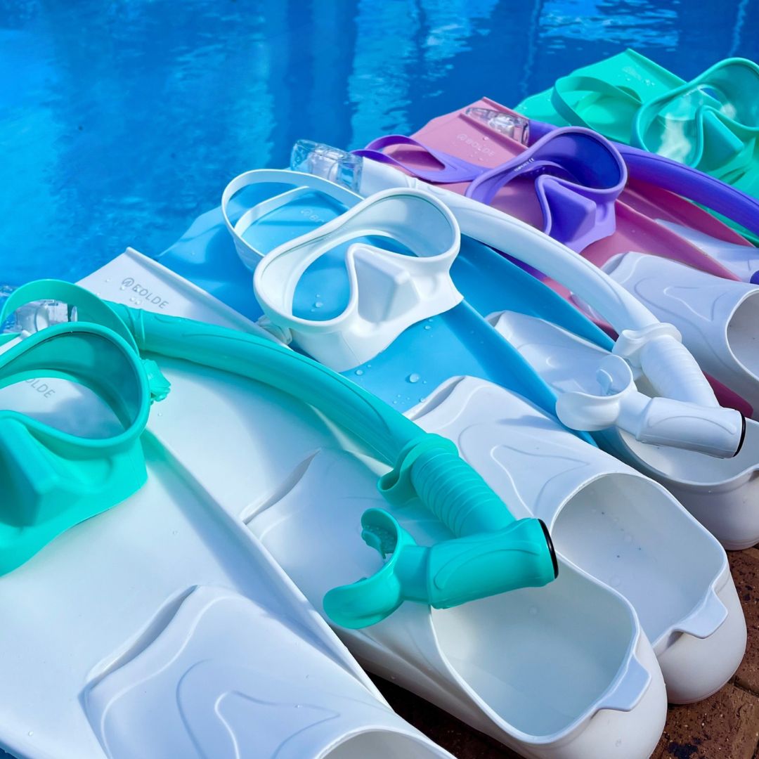 Fins + Mask & Dry Snorkel