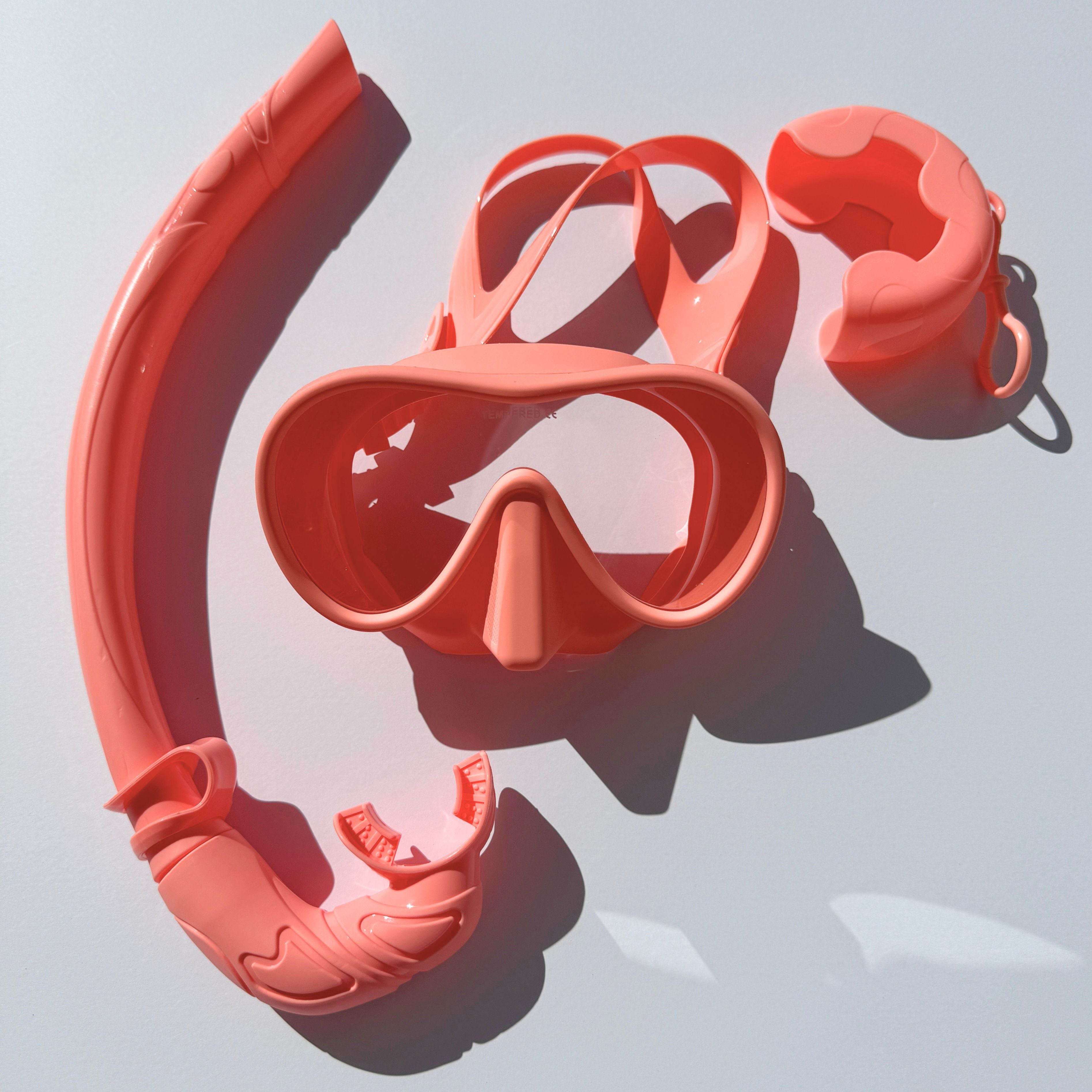 BOLDE Coral diving mask and snorkel set