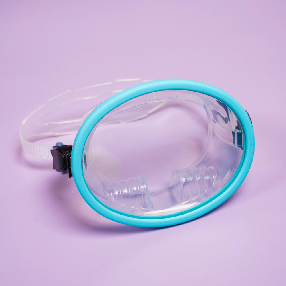 bolde oval mask blue