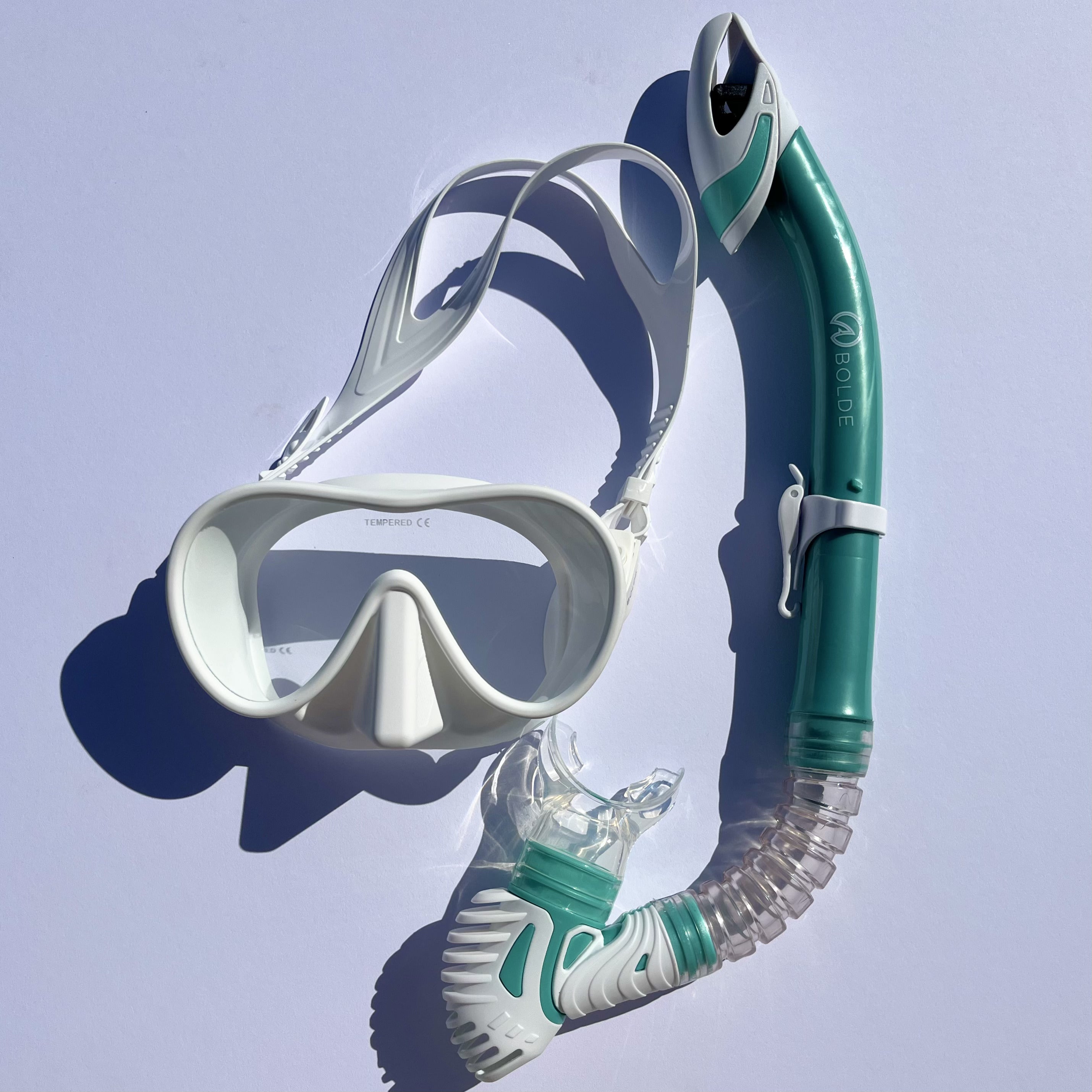 Super Soft Silicone Mask and Dry Snorkel Set