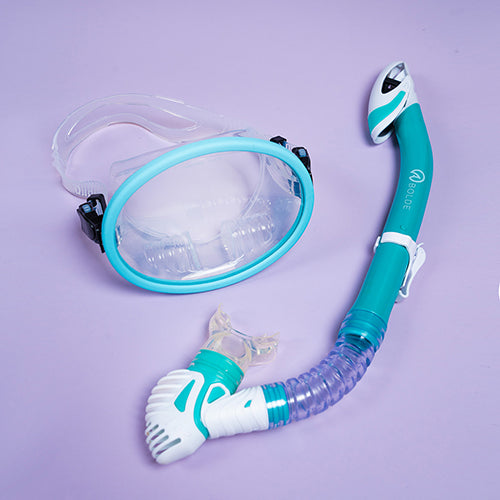 bolde-blue-retro-mask-snorkel-set