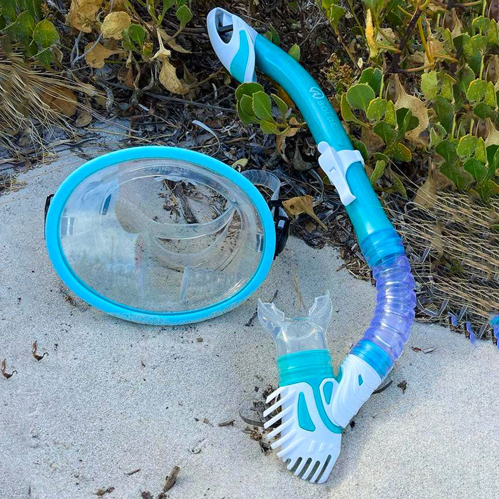 bolde-retro-mask-snorkel-set-blue